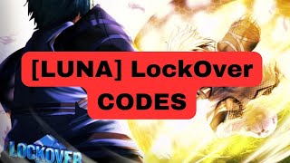 NEW [LUNA] LockOver CODES *SECRET CODES LIST FOR JANUARY 2025 LockOver ROBLOX