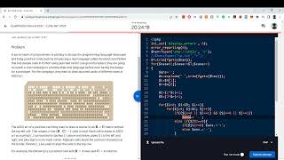 Solutions - Google Codejam 2022 - Qualification Round