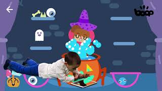 Boop Kids - Gameplay - Kid on Floor playing Magic Potions