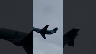 The search and rescue plane U-125A of JASDF landing in Nagoya Airport！自衛隊救難機U-125が名古屋空港に着陸！7/14 2022