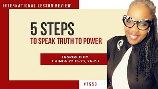 📚🙌🏾👳🏽‍♂️ 5 Steps to Speak Truth To Power!