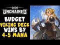 Viking Aggro Wins by 4-5 Mana Very Budget in Gods Unchained $GODS