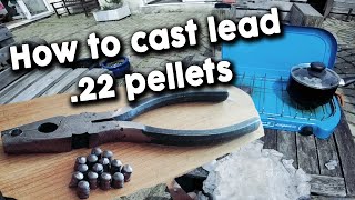 How to Cast Lead .22 Pellets!