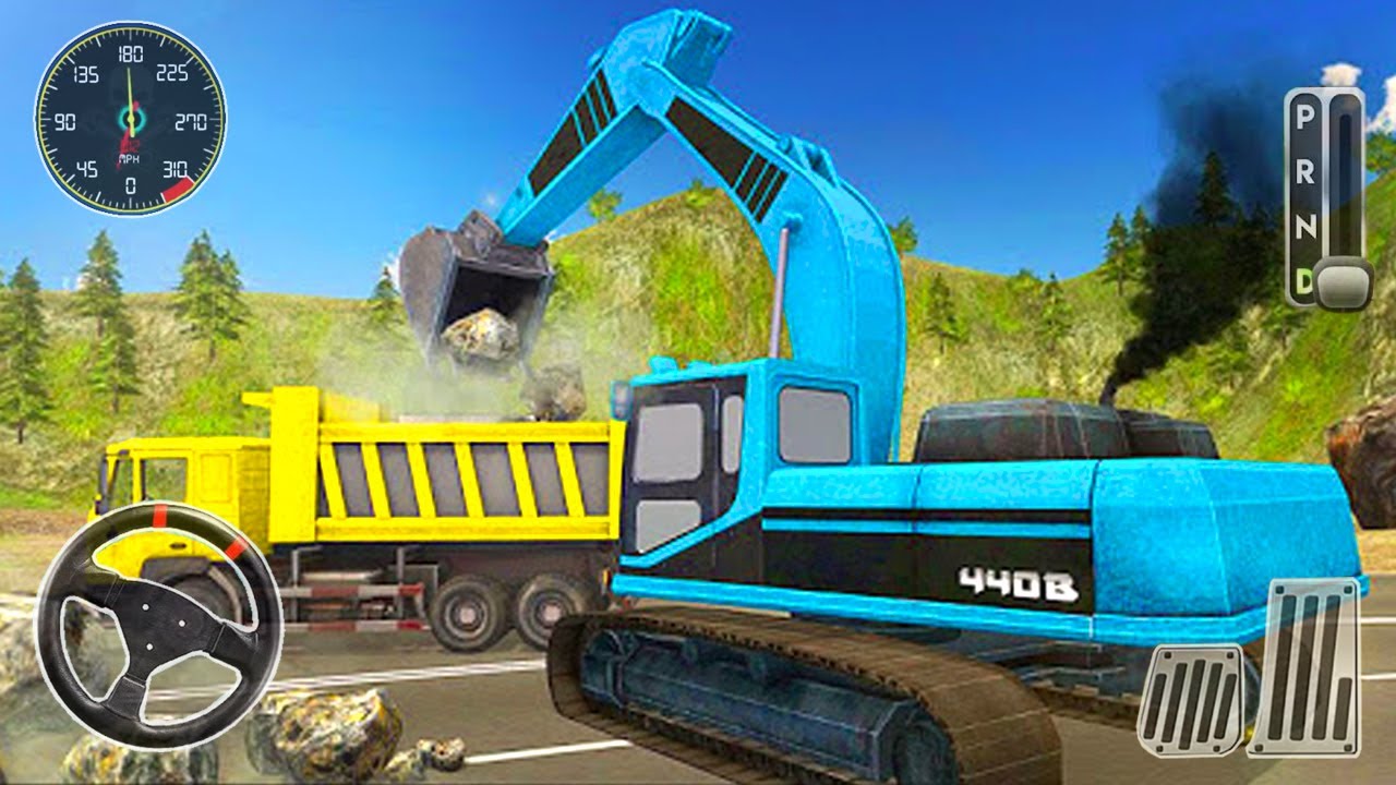 Heavy Excavator Construction Simulator - Permainan Beko Ekskavator ...