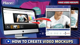 Make Video Mockups To Promote Products With Placeit