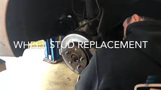 Ferber Focus: Wheel Stud Replacement