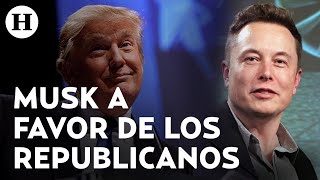 Elon Musk y Donald Trump, mediadores en las elecciones intermedias; ¿buscarán la presidencia de EU?