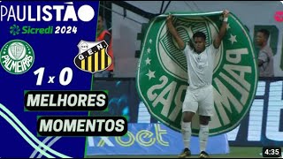 GOL DE ENDRICK | Palmeiras 1 x 0 Novorizontino | Semifinal do Paulistão 2024