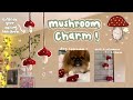 mushroom room decor: a crochet tutorial for your ceiling fan/window 🍄