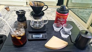 القهوة المقطره (V60)الادمان الجديد😍