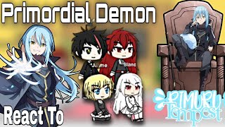 Primordial Demon React To Rimuru Tempest | Gask Reaction |