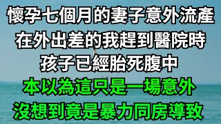 懷孕七個月的妻子意外流產，在外出差的我趕到醫院的時候，孩子已經胎死腹中，本以為這只是一場意外，沒想到竟是暴力同房導致！【一濟說】#落日溫情#情感故事#花開富貴#深夜淺讀#深夜淺談#家庭矛盾#爽文