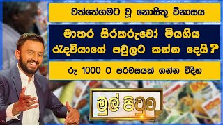 පර්චසය රු 1000 බැගින් විකිණෙන අගනා ඉඩමක්  ඔබටත්  !🔥