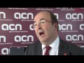 catalan socialist party psc’s candidate miquel iceta s press conference at cna headquarters