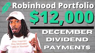 Dividend Investing Journey For Year 2020 | My $12,000 Robinhood Portfolio 2020