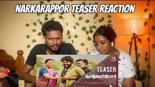 Narkarappor Teaser  Couple's Reaction| Abarnathi | Lingesh | Shree vettri | Suresh Menon | V6 Film