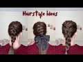 Easy Hairstyle Ideas🍁| French Braids & cute everyday hairstyle looks! ♥️🫶