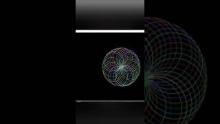Awesome design Circle Spirograph with python turtle🤩😍| python & turtle tutorials | #python #shorts