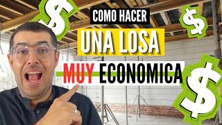 💸Como hacer una LOSA MUY BARATA! 💸