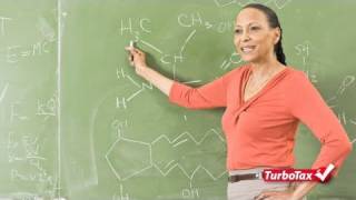 Tax Tips for Teachers - TurboTax Tax Tip Video