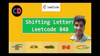 Shifting Letters | Leetcode 848 | Live coding session