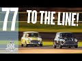 Crazy last lap '60s Mini battle