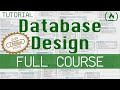 Database Design Course - Learn how to design and plan a database for beginners