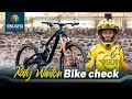 Katy Winton bike check