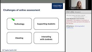 ELT Together 2020  Assessing online  Adapting our assessment practices to the new normal