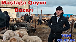 Maştağa Qoyun Bazarı 3 mart 2024