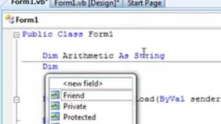 Visual Basic 2008 Make a Basic Calculator Quick Tutorial - Part 1