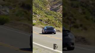 Busy moment on Angeles Crest Hwy #automobile #sportscar