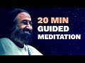 Sleep Better Tonight With This 20 Minute Guided Meditation | Stargazing with Gurudev