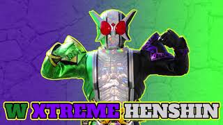 W CycloneJokerXtreme Henshin Sound | ダブルサイクロンジョーカーエクストリーム 変身音 | Kamen Rider W