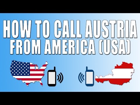 How To Call Austria From America (USA) How To Call Austria From America (USA)