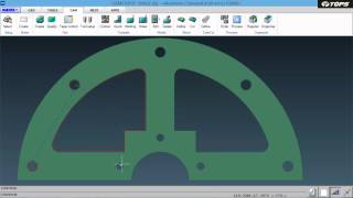 [TOPS Waterjet] Single tool path