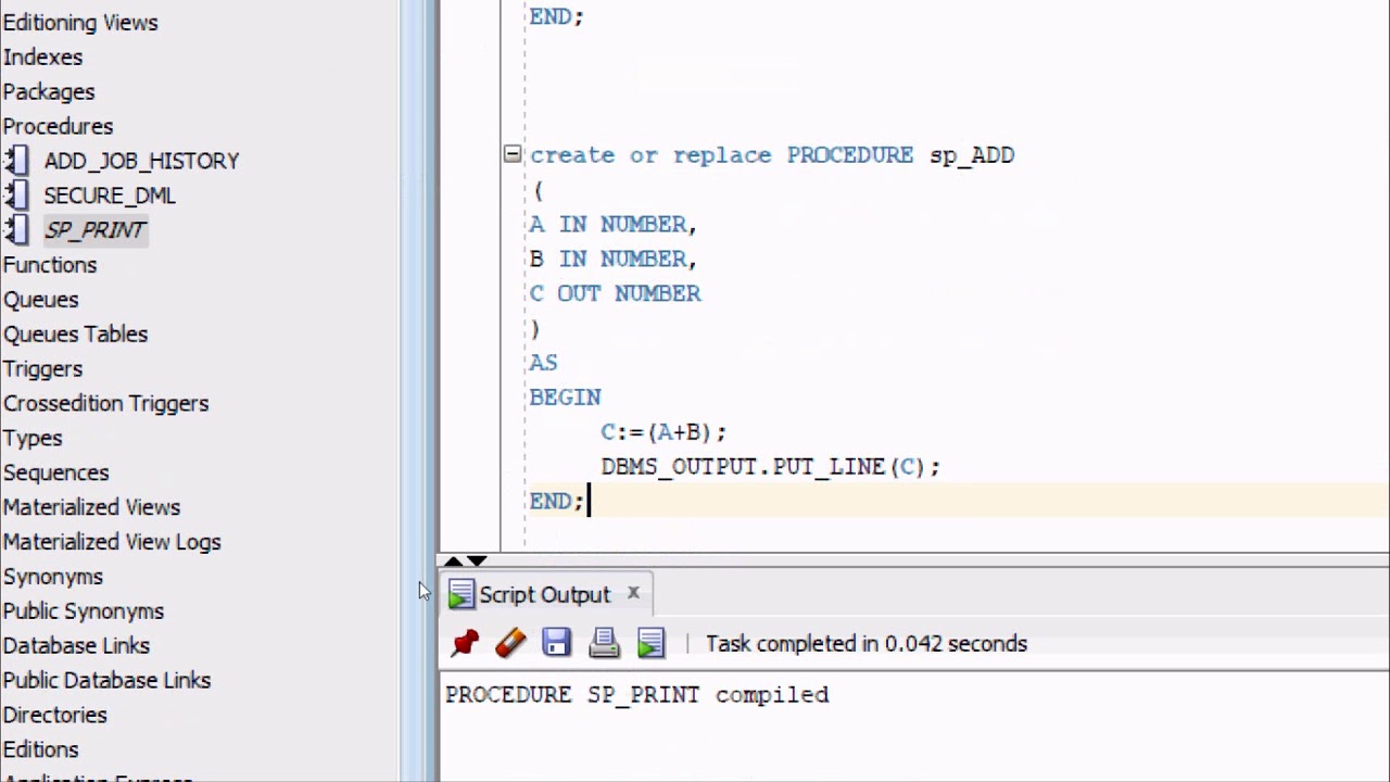 Pl Sql Procedure In Dbms | Edu.svet.gob.gt