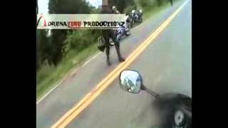 LiveLeak com   Motorcycle Hits Deer at 85 Mph