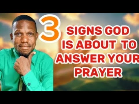 Signs God Is About To Answer Your Prayers Undeniable Signal Youtube