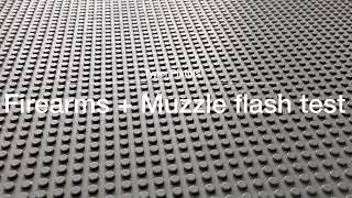 Firearms + Muzzle flash test | Lego stop motion | Pistols edition