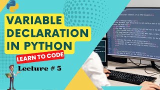 Python Variable Declaration in Urdu/Hindi | How to declare variable in Python | Lecture 5 | Corvit
