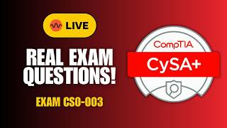 Comptia Cysa Study Stream Real Exam Practice Questions 24 7