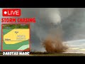 LIVE STORM CHASER: TRACKING A TORNADO THREAT IN NORTH DAKOTA