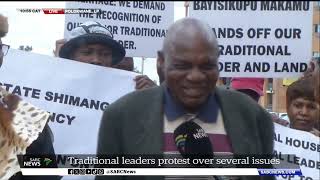 Traditional leaders in Limpopo to hand over memorandum of grievances to Premier's office