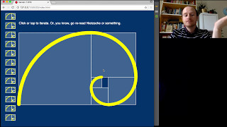 Fibonacci Spiral in JavaScript (ES6 class !): tutorial
