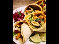 Homemade Chicken Frankie - Quick & easy snack/meal recipe  ( #shorts )