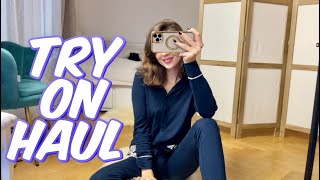 Pajamas Try on Haul [4k] With Lily