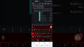 Java programming with any smart phone_Tutorial_13: int user input