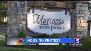 Mariposa Townhome tenants speak out against rent increase