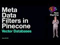 Meta Data Filters in Pinecone Vector Database